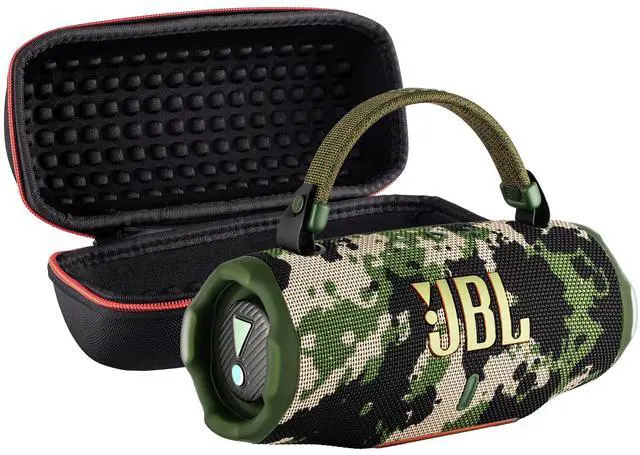 Main image of Charge 6 Portable Bluetooth Speaker (Squad) | IP68 Waterproof, DustProof, and DropProof, Outdoor Wireless Audio |28Hrs Playtime + Travel Case Bundle