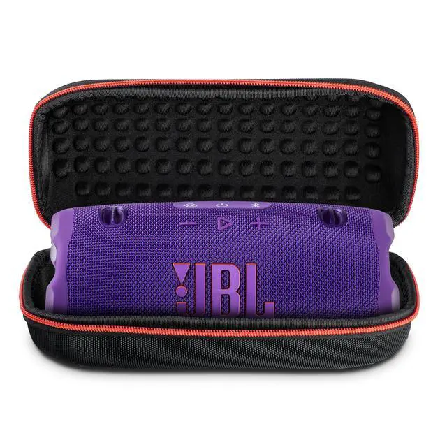 Alt view image 3 of 7 - Charge 6 Portable Bluetooth Speaker (Purple) | IP68 Waterproof, DustProof, and DropProof, Outdoor Wireless Audio |28Hrs Playtime + Travel Case Bundle