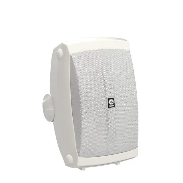 Alt view image 4 of 6 - NS-AW350W All-Weather Indoor/Outdoor 2-Way Speakers - White (Pair) | 6.5-inch woofer with 130W output and mounting brackets for patios, bookshelves and surround sound