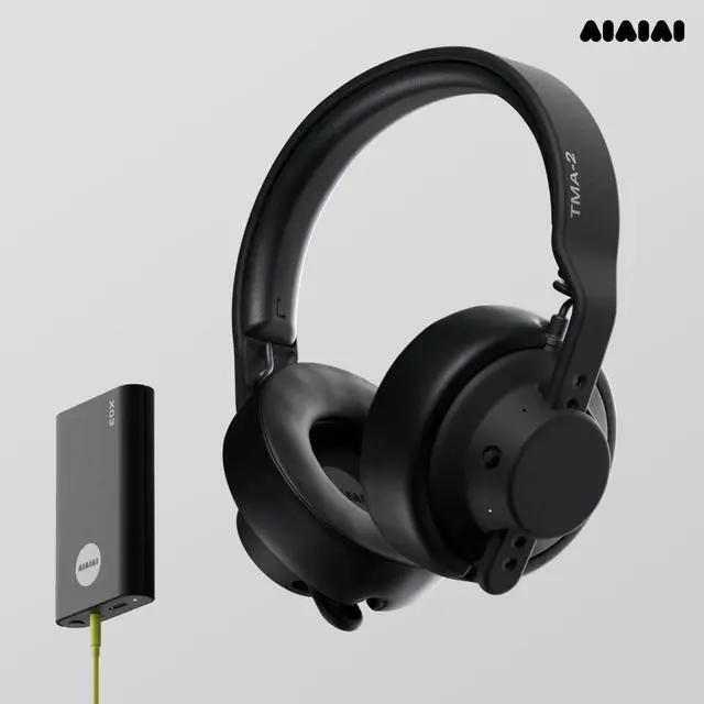 Alt view image 2 of 7 - TMA-2 Studio Wireless Black Over-Ear Headphones, W+ Link + Bluetooth | Studio headphones for mixing and producing, W+ Link and Bluetooth, 20+ Hours of Playback, detailed sound, app EQ, memory foam