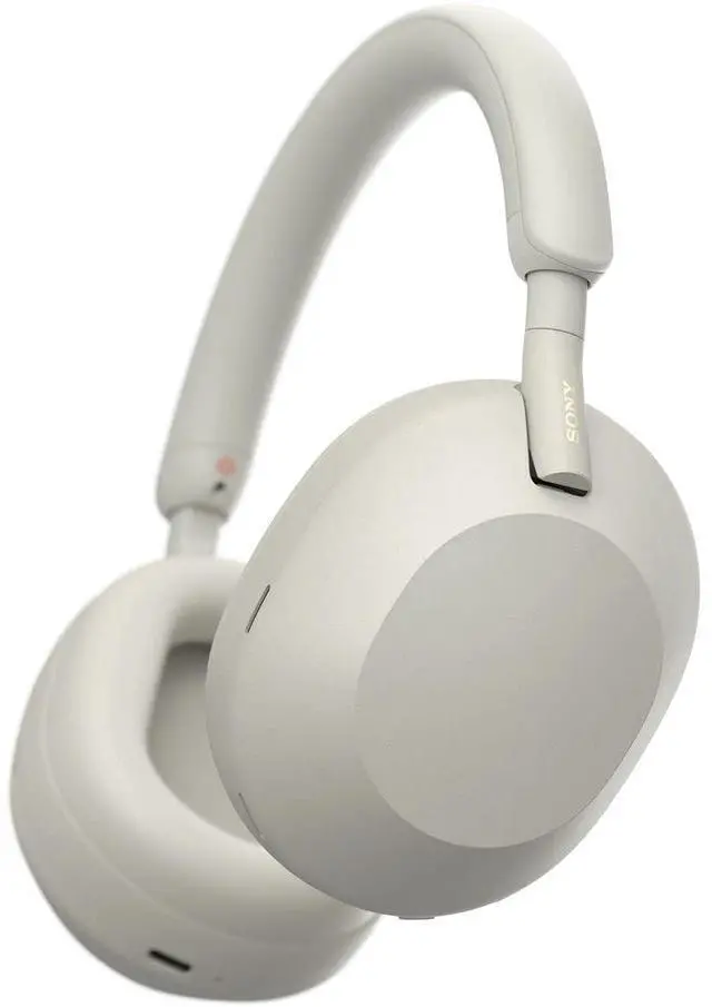 Main image of WH-1000XM5 Noise Canceling Wireless Headphones - 30hr Battery Life - Over-Ear Style - Optimized for Alexa and Google Assistant - Built-in mic for Calls - Silver International Version