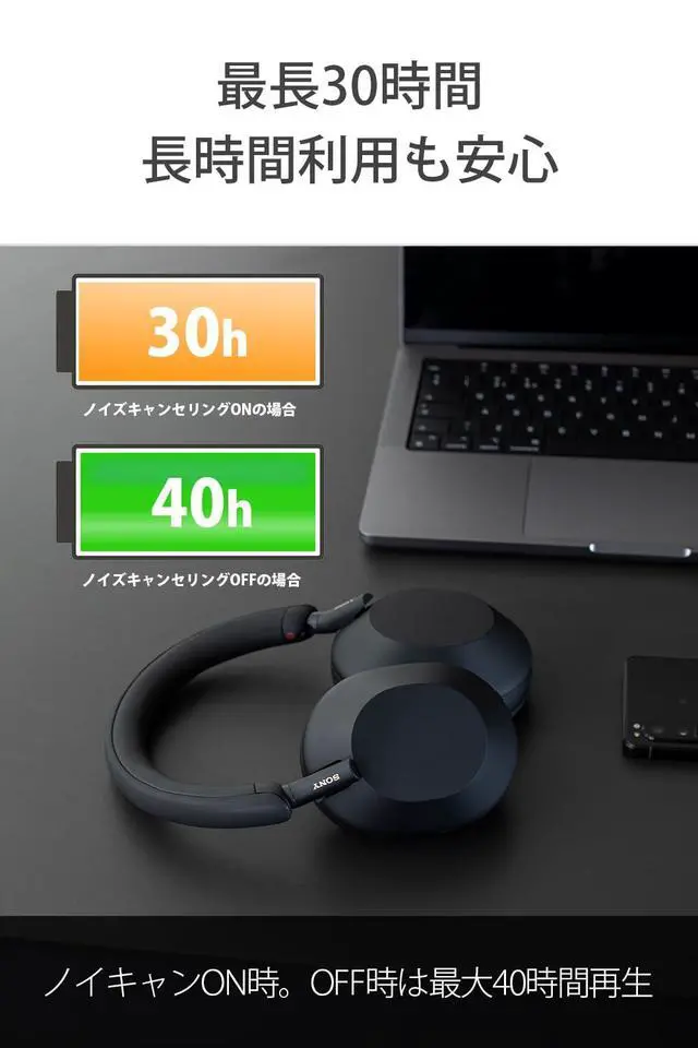 Alt view image 5 of 7 - WH-1000XM5 Noise Canceling Wireless Headphones - 30hr Battery Life - Over-Ear Style - Optimized for Alexa and Google Assistant - Built-in mic for Calls - Silver International Version