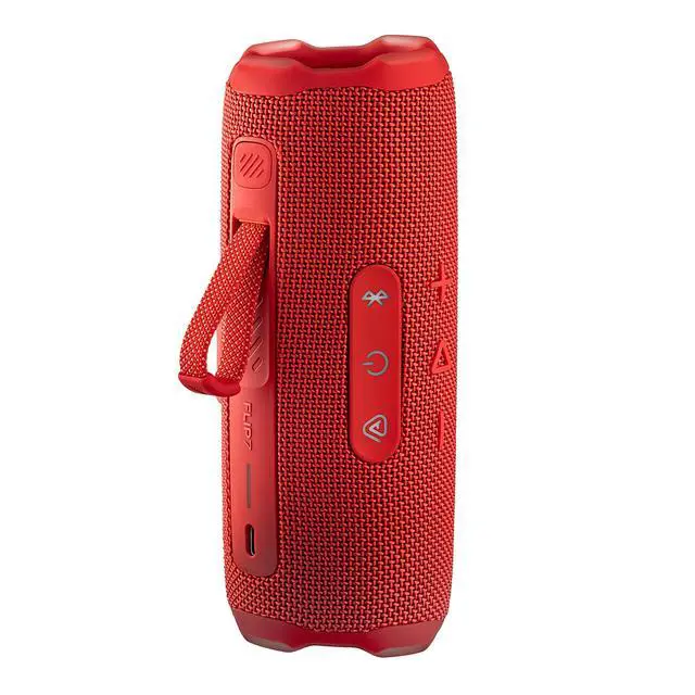 Alt view image 3 of 6 - Flip 7 Portable Bluetooth Speaker (Red) | Bold Pro Sound with AI Sound Boost, 16-Hour Playtime, IP68 Waterproof & Dustproof, Auracast Multi-Speaker Pairing + Travel Case