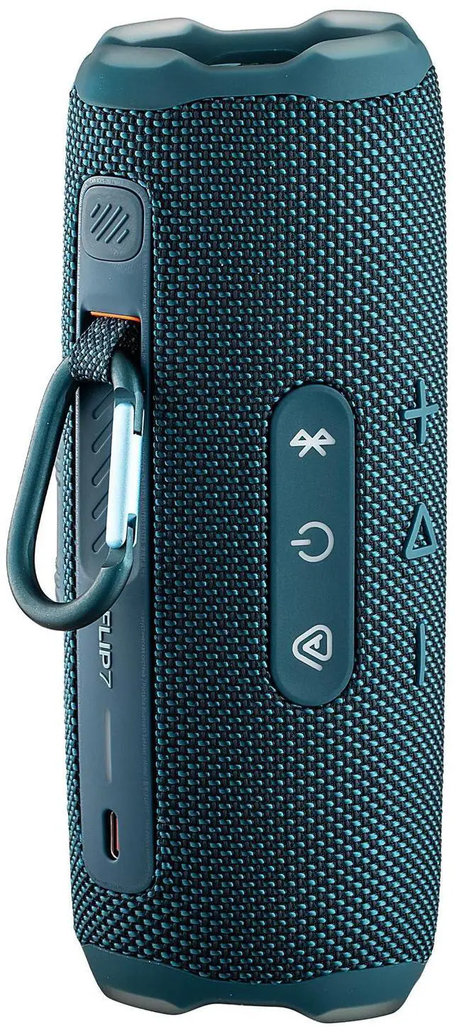Alt view image 2 of 5 - FLIP 7 (Blue) Waterproof Portable Speaker Bundle with X-Halo Hardcase (Black)
