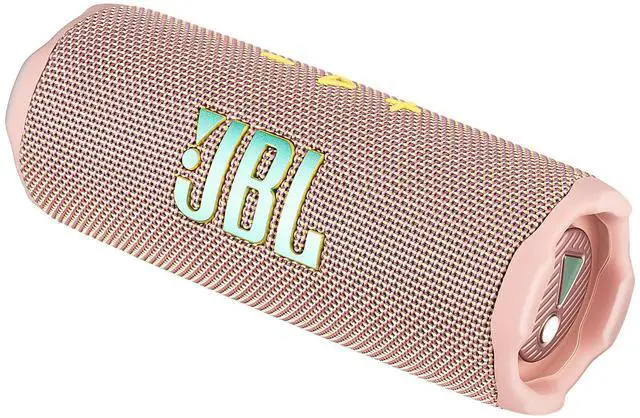 Alt view image 4 of 6 - FLIP 7 (Pink) Waterproof Portable Speaker Bundle with X-Halo Hardcase (Black)