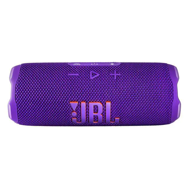 Alt view image 2 of 7 - FLIP 7 (Purple) Waterproof Portable Speaker Bundle with X-Halo Hardcase (Black)