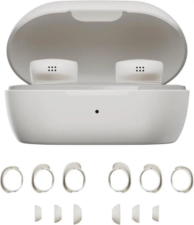 Alt view image 3 of 6 - QuietComfort Earbuds Bundle with Fast Charger - True Wireless Bluetooth Earbuds with Active Noise Cancellation and Mic, USB-C Charging, IPX4 Rating, Up to 8.5 Hours of Playtime, (White)