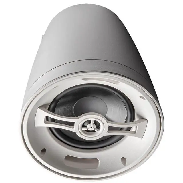 Alt view image 4 of 7 - Nero ARC 6 Professional Hanging Pendant Speaker 150W, 6.5" Graphite Cone / 1 Silk Dome Tweeter, for Home or Commercial Applications, Safety Cable Suspension, Hardware Included (White)