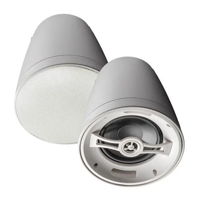 Alt view image 6 of 7 - Nero ARC 6 Professional Hanging Pendant Speaker 150W, 6.5" Graphite Cone / 1 Silk Dome Tweeter, for Home or Commercial Applications, Safety Cable Suspension, Hardware Included (White)