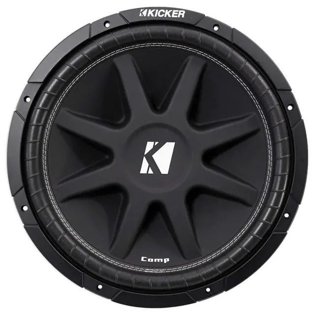 Alt view image 2 of 7 - 43C154 Comp 15" 500 Watt Car Audio Subwoofer+Sealed Sub Box Enclosure