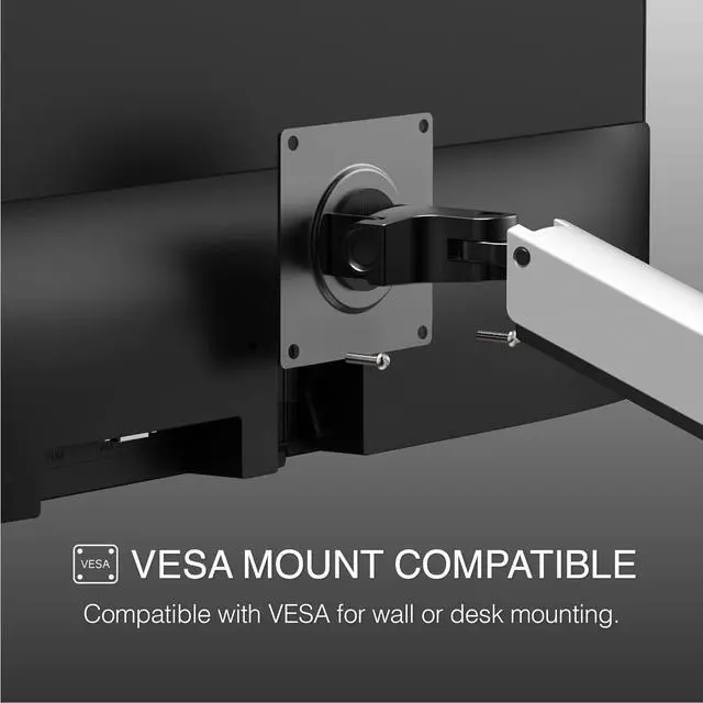 Alt view image 6 of 6 - AirFrame 24 " FHD Monitor, 1920x1080, Ultrawide, VESA Mount, Tilt Adjust, HDMI/VGA, Slim Bezel, for Home, Office, and Light Gaming - 2 Pack