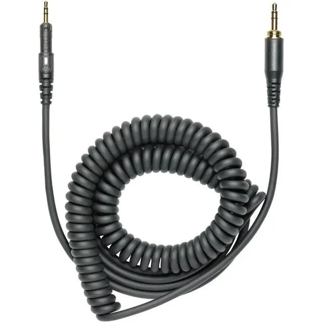Alt view image 6 of 7 - ATH-M40x Professional Monitor Headphones (Black) Bundle with USB-C Headphone Adapter w/Built-in DAC + Headphone Case + Cleaning Cloth (4 Items)
