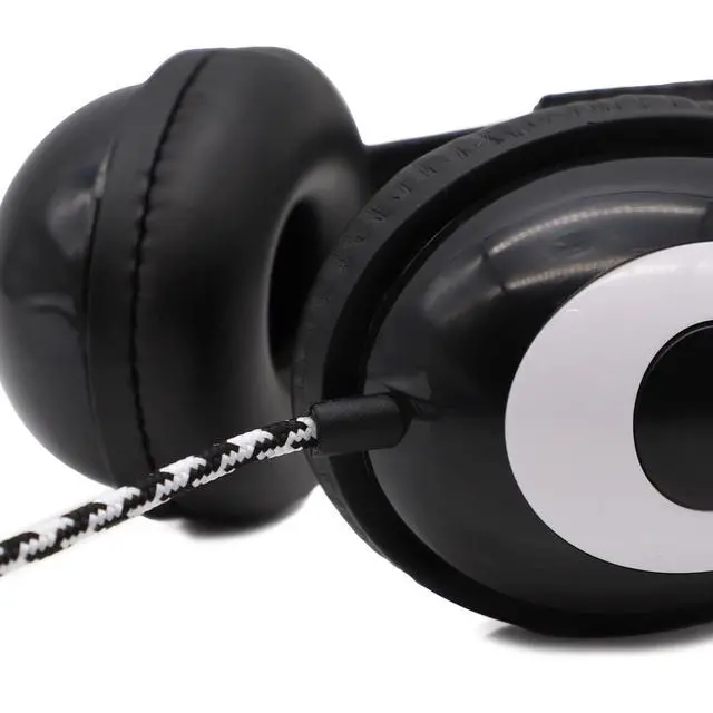 Alt view image 4 of 7 - Products AE-35 White Classroom Personal Headphones with 3.5mm Plug, No Mic (12 Pack)