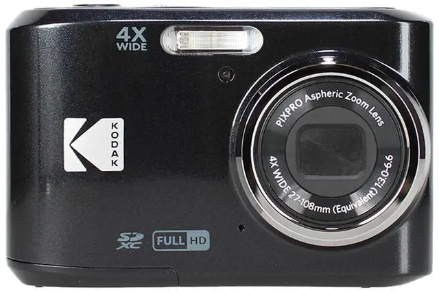 Alt view image 2 of 5 - PIXPRO FZ45 4X Zoom Camera (Black) (FZ45BK) + Case Bundle | For Travel, Family & Everyday Photography | Wide-Angle Lens | Full HD Video | 16MP | 4x Optical Zoom + 64GB Memory Card