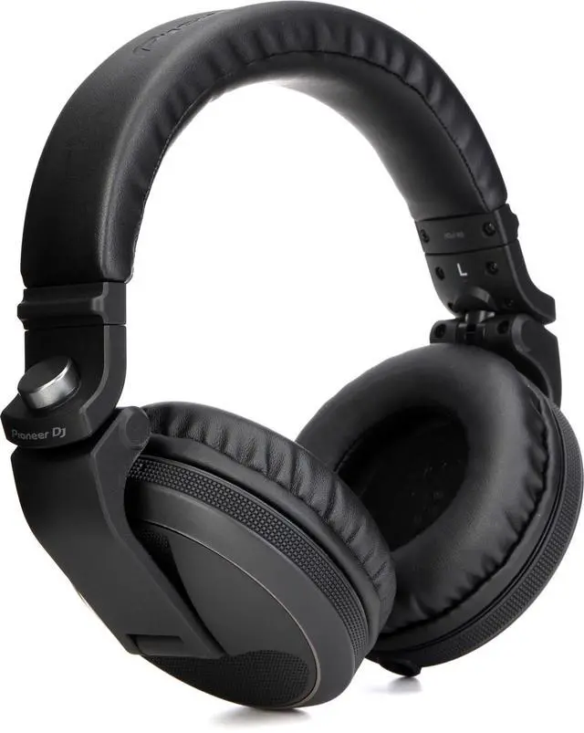 Alt view image 2 of 3 - Pioneer DJ HDJ-X5 Professional DJ Headphones - Black Bundle with DJ HDJ-HC02 DJ Headphones Case