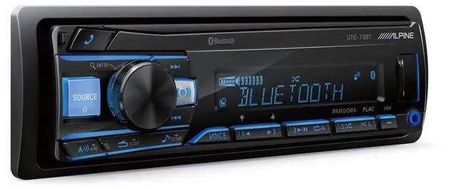 Alt view image 2 of 5 - UTE-73BT Mech-Less Digital Media Receiver with Bluetooth® Wireless Technology
