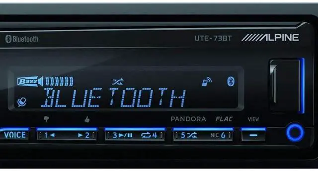 Alt view image 4 of 5 - UTE-73BT Mech-Less Digital Media Receiver with Bluetooth® Wireless Technology
