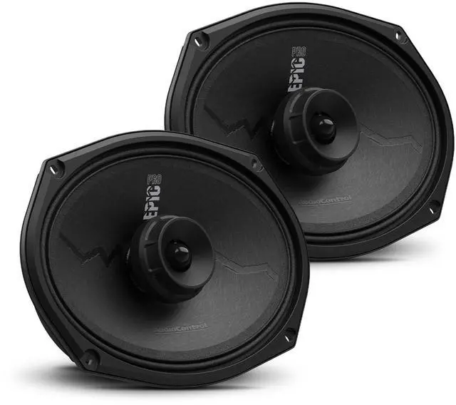Main image of EPICPRO69CX 6x9 300W Coaxial Car Audio Speakers Set (Pair) | 4 Ohms, Combined Midrange + Tweeter, Rear & Front Door Mounting for Vehicles & Truck, Full Range Pro High SPL Sound System