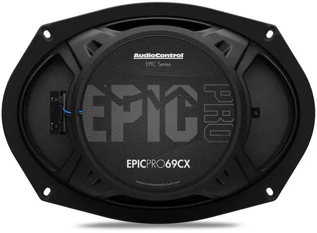 Alt view image 4 of 7 - EPICPRO69CX 6x9 300W Coaxial Car Audio Speakers Set (Pair) | 4 Ohms, Combined Midrange + Tweeter, Rear & Front Door Mounting for Vehicles & Truck, Full Range Pro High SPL Sound System
