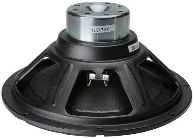 Alt view image 2 of 3 - B & C Speakers 12CL76 12.0-in Woofer with 8 Ohms Impedance & 700 Watts Continuous Power Handling Capacity & Neodymium Inside Slug Magnet