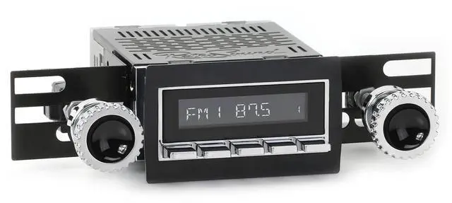 Main image of RetroRadio AM FM Stereo 56-76 Chrome Compatible with 1960-63 Chevrolet C/K Series Truck
