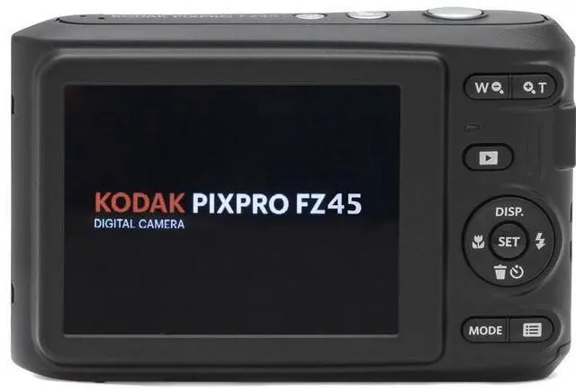 Alt view image 4 of 5 - Kodak PIXPRO FZ45 Digital Camera, 16MP Compact Point & Shoot, 4X Optical Zoom, 27mm Wide Angle Lens, 1080P Full HD Video, Red + Camera Case & 32GB SD Card