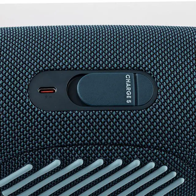 Alt view image 5 of 6 - Charge 5 Wireless Bluetooth Speaker (Blue) | Rugged IP67 Waterproof Outdoor Audio with Deep Bass & 20H Playtime | Includes Protective Travel Case for Beach, Hiking, Camping, and More