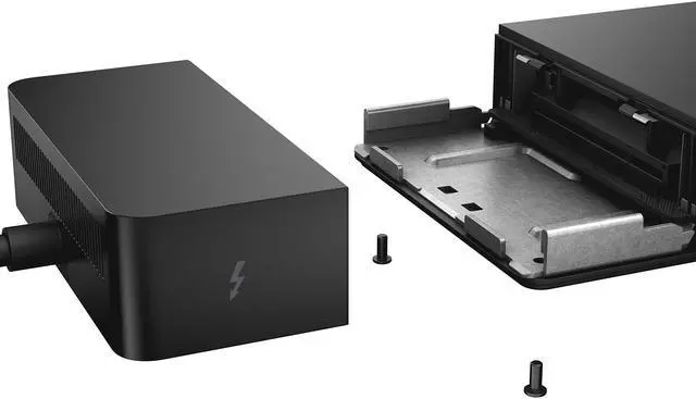 Alt view image 5 of 7 - WD19TB Thunderbolt Docking Station with 180W AC Power Adapter (130W Power Delivery), Black