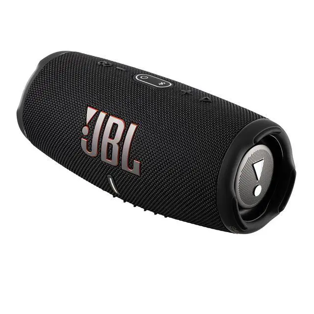 Alt view image 4 of 7 - Charge 5 Wireless Bluetooth Speaker (Black) | Rugged IP67 Waterproof Outdoor Audio with Deep Bass & 20H Playtime | Includes Protective Travel Case for Beach, Hiking, Camping, and More