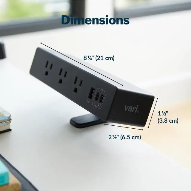 Alt view image 6 of 6 - Power Hub 4th Gen Desk Mount Charging Station