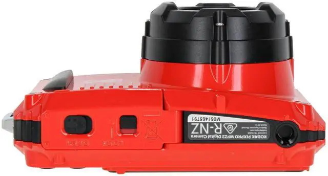 Alt view image 6 of 6 - PIXPRO WPZ2 Rugged Waterproof Shockproof Dustproof WiFi Digital Vlogging Camera 16MP (Red) Bundle with 64GB Memory Card + Vlogger Tripod + Bag + Cleaning Kit + More Accessories