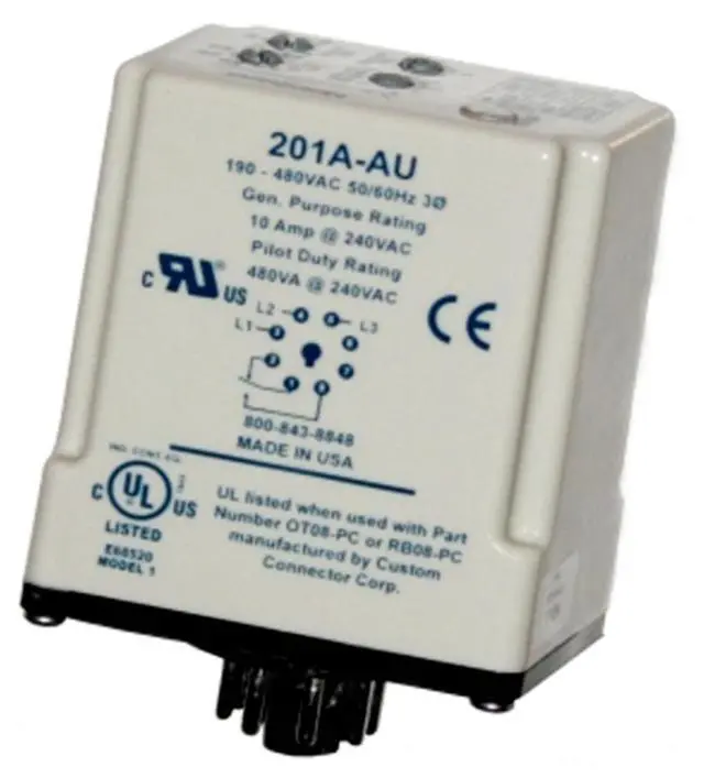Main image of 201A-AU Voltage Monitor, Plug-in Style