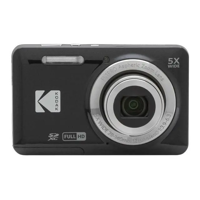 Alt view image 2 of 7 - PIXPRO Friendly Zoom FZ55 Digital Camera (Black) Bundle | 32GB Class 10 UHS-I U1 SDHC Memory Card, (2 items)