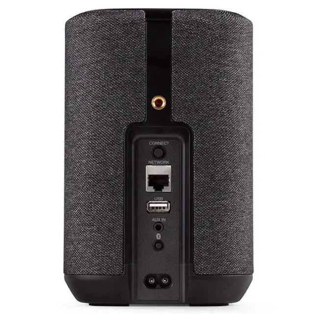 Alt view image 5 of 6 - Home 150 Wireless Smart Speaker Compact Design, Wi-Fi & Bluetooth, HEOS Built-in, Alexa Built-in, Siri & AirPlay 2, Spotify Connect, Multi-Room Support, Black