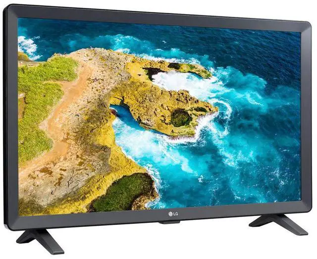 Alt view image 3 of 7 - 24LQ520S-PU 24 inch Class LED HD Smart TV with webOS Bundle with Deco Gear 6FT 4K HDMI 2.0 Cable, 6-Outlet Surge Adapter with Night Light and 1 YR CPS Enhanced Protection Pack