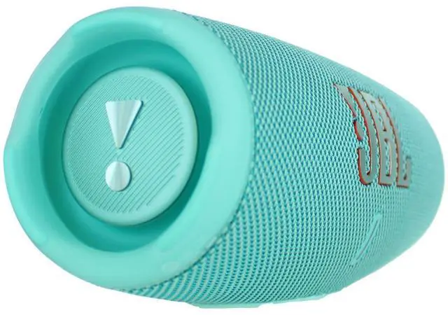 Alt view image 4 of 7 - Charge 5 Wireless Bluetooth Speaker (Teal) | Rugged IP67 Waterproof Outdoor Audio with Deep Bass & 20H Playtime | Includes Protective Travel Case for Beach, Hiking, Camping, and More