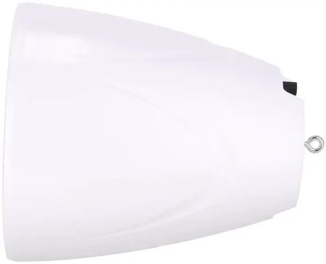 Alt view image 5 of 7 - PEN-80T White 8" 70V Hanging Pendant Speaker for Restaurants | 70V/100V Transformer Taps: 40W, 20W, 10W, 5W or 8 Ohm 60W RMS, Euroblock Terminals, Deep Bass