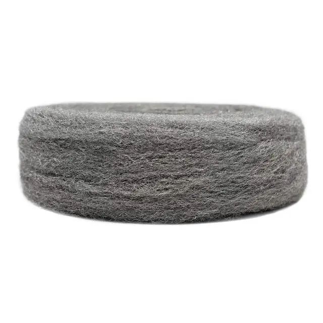 Alt view image 3 of 7 - GMT 105045 Industrial-Quality Steel Wool Reel, #2 Medium Coarse; 5-lb. Reel (Case of 6); Clean & Remove Grime on Porcelain, Glass, and Metal Surfaces