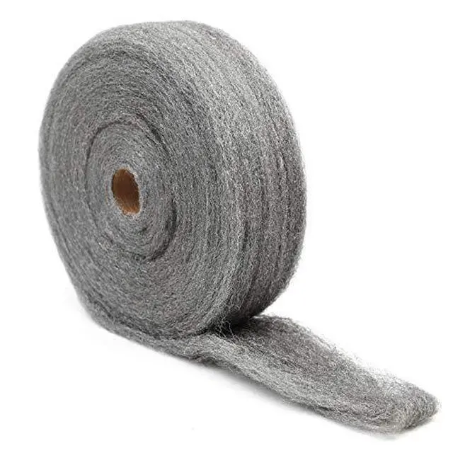 Alt view image 7 of 7 - GMT 105045 Industrial-Quality Steel Wool Reel, #2 Medium Coarse; 5-lb. Reel (Case of 6); Clean & Remove Grime on Porcelain, Glass, and Metal Surfaces