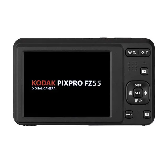 Alt view image 3 of 7 - PIXPRO FZ55 Digital Camera (Blue) | 16MP Sensor, 5X Optical Zoom, 28mm Wide-Angle Lens & Full HD Video | Great for Travel & Beginner Photography (FZ55BL) + 64GB Card + Case + Cleaning Cloth