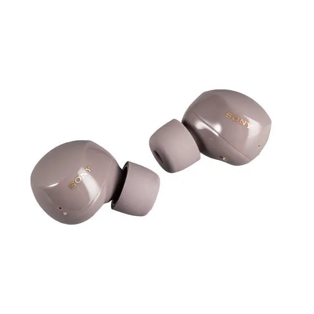 Alt view image 6 of 7 - WF-1000XM5 True Wireless Noise Canceling Earbuds (Pink) Hi-Res Audio, Bluetooth 5.3, Adaptive ANC, Built-in Microphone with Goby Labs Cleaner and P-Bank Bundle