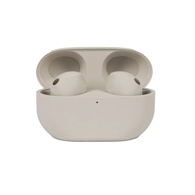 Alt view image 4 of 7 - WF-1000XM5 True Wireless Noise Canceling Earbuds (Silver) Hi-Res Audio, Bluetooth 5.3, Adaptive ANC, Built-in Microphone with Goby Labs Cleaner and P-Bank Bundle