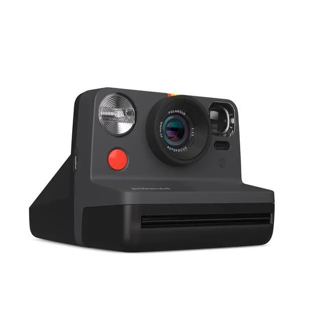 Alt view image 6 of 7 - Now 2nd Generation I-Type Instant Camera + Film Bundle - Now Black Camera + 16 Color Photos (6248)- Black | 16 Color Photos (6248)