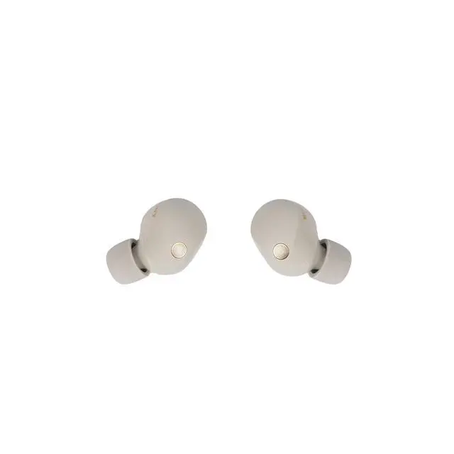 Alt view image 5 of 7 - WF-1000XM5 True Wireless Noise Canceling Earbuds (Silver) Hi-Res Audio, Bluetooth 5.3, Adaptive ANC, Built-in Microphone with Goby Labs Cleaner and P-Bank Bundle