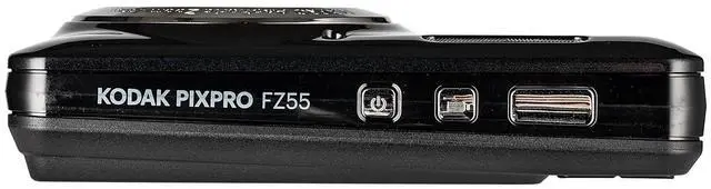 Alt view image 6 of 7 - PIXPRO FZ55 Digital Camera (Black) | 16MP Sensor, 5X Optical Zoom, 28mm Wide-Angle Lens & Full HD Video | Great for Travel & Beginner Photography (FZ55BK) + 128GB Card + Case + Cleaning Cloth