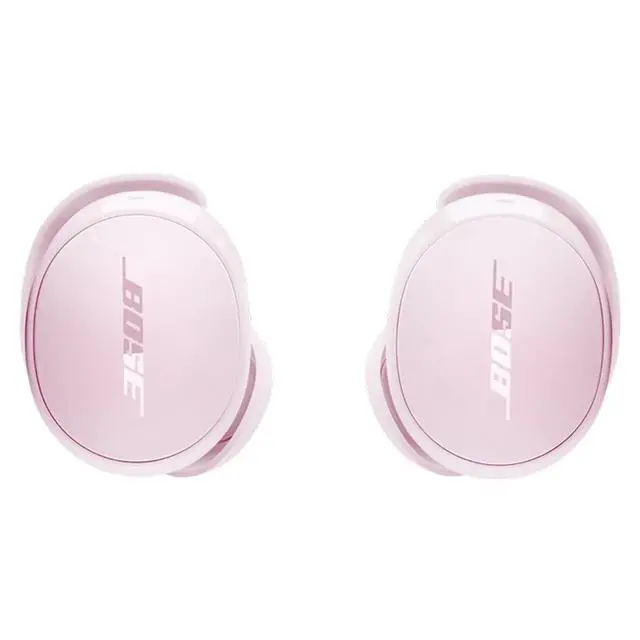 Alt view image 6 of 7 - New QuietComfort Wireless Noise Cancelling Earbuds, Lifestyle Bluetooth Earbuds with Active Noise Cancellation, Up to 8.5 Hours of Battery Life with Green Extreme Portable Charger (Petal Pink)