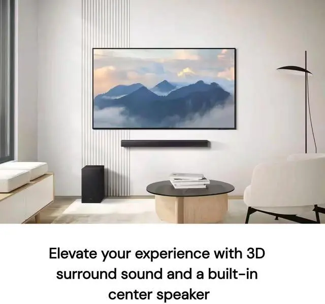 Alt view image 4 of 7 - B-Series HW-B650F 3.1 Ch Dolby Audio/DTS Virtual:X, Adaptive Sound, Q-Symphony, Game Mode, Voice Enhance Mode, Black