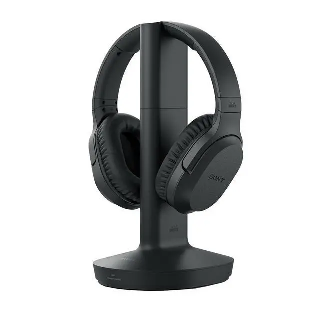 Alt view image 2 of 7 - WHRF400 Wireless Home Theater Headphones Black Bundle with Mizco Travelocity in-Ear Headphone (Colors May Vary), Headphone Case, 2X Converter Adapter and 1 YR CPS Enhanced Protection Pack