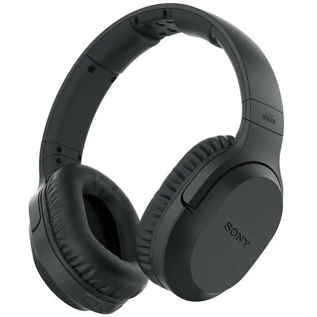 Alt view image 4 of 7 - WHRF400 Wireless Home Theater Headphones Black Bundle with Mizco Travelocity in-Ear Headphone (Colors May Vary), Headphone Case, 2X Converter Adapter and 1 YR CPS Enhanced Protection Pack