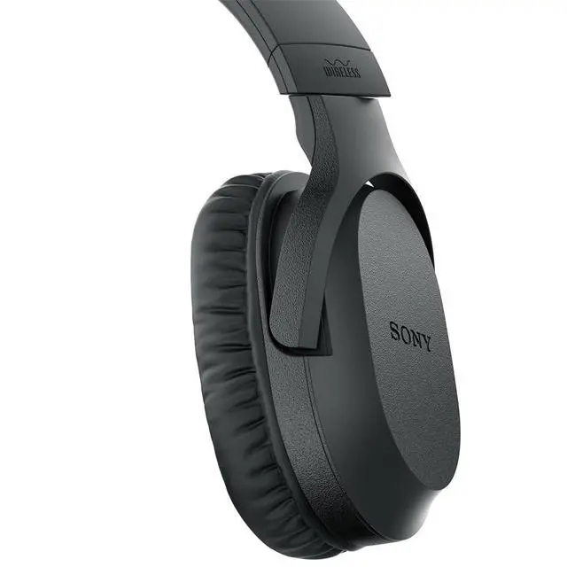 Alt view image 6 of 7 - WHRF400 Wireless Home Theater Headphones Black Bundle with Mizco Travelocity in-Ear Headphone (Colors May Vary), Headphone Case, 2X Converter Adapter and 1 YR CPS Enhanced Protection Pack